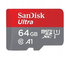 Atminties kortelė Sandisk 64gb micro sdxc c10 u1 ultra 100mb/s a1 sd