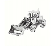 Atom 3d metalinis dėlionės modelių rinkinys - buldozeris +14