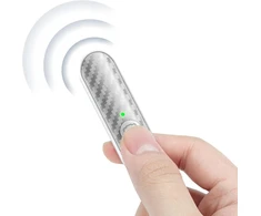 Atumtek bluetooth nuotolinio valdymo pultas su anglies pluošto dizainu, įkraunamas kameros nuotolinio valdymo pultas, skirtas ios ir android išmaniesiems telefonams, kompaktiškas ir nešiojamas, su type-c įkrovimu, 10 m atstumas, bluetooth 5.0