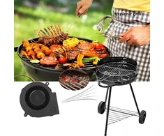 Atyhao 12v 2.85a Bbq ventiliatorius oro pūstuvas kepsninei, iškylai, stovyklavimui, ugnies anglių uždegiklis