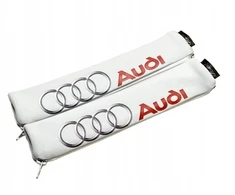 Audi diržų pagalvėlės 2 vnt. baltos