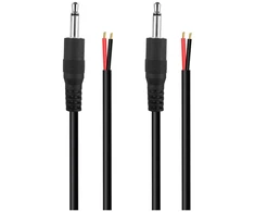 Audio atnaujinimas: 2 vnt. 3,5 mm mono lizdo kištukai, 25 cm kabelio ilgis, Ts 2 kontaktų adapteris, puikiai tinka audio kabelių remontui ir patobulinimams, greitas ir patikimas sujungimas (alavas geriausias