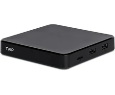 Ausinės Tvip S-box v.605 Se 4k Uhd Linux Ip imtuvas su dvigubu Wifi, Lan, Bluetooth, Hdmi, Usb, Microsd