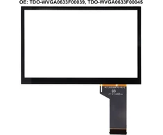 Automagnetola Akrilinis automobilio Lcd jutiklinis ekranas, skirtas Mib su Oe Tdo-wvga0633f00039, Tdo-wvga0633f00045, skirtas automobilių garso ir vaizdo modifikavimui