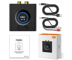 Automagnetola Bluetooth 5.0 audio imtuvas Jack 2 Rca Miilink 1mii Ml200 Aptx 50m veikimo spindulys