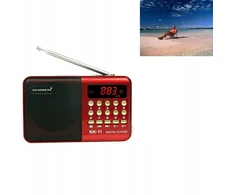 Automagnetola Garsiakalbis su jungtimis Fm radijas Lcd Usb Sd Tf Mini nešiojamas mažas garsiakalbis