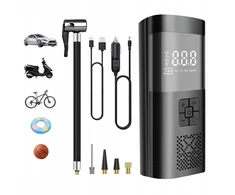 Automobilinis motociklinis kompresorius belaidis dviračio siurblys Usb Powerbank