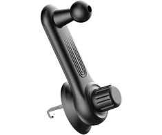 Automobilinis telefono laikiklis su prailginimo svirtimi, 360° sukamas