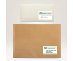 Avery Zweckform Lr3427 perdirbtos etiketės (800 adresų etikečių, 105 x 74 mm ant A4 formato lapo, 100 % perdirbtas popierius, spausdinamos siuntimo etiketės, lipnios siuntimo etiketės), 100 lapų, balta