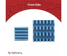 Azdelivery 2 vnt. Aliuminio Aušintuvai Raspberry Pi 3