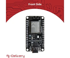 Azdelivery 3 x nodemcu amica modulis v2 esp8266 esp-12f wifi su usb-c jungtimi - node mcu esp 8266 wifi kūrimo plokštė su cp2102, suderinama su arduino - įskaitant e-knygą