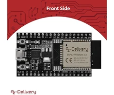 Azdelivery 5 x Esp32 Dev Kit C V4 Nodemcu Wlan Wifi plokštė, suderinama su Arduino, su e-knyga! (esp32 Dev Kit C V2 įpėdinis)