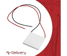 Azdelivery 5 x Termoelektrinis peltier elementas Tec1-12706 peltier aušintuvas 12 V su el. knyga