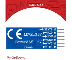 Azdelivery Hc-05 Hc-06 Bluetooth Rf modulis