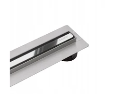 Balneo Slim&amp;low Proline sidabrinis blizgesys, latakas, 60 cm