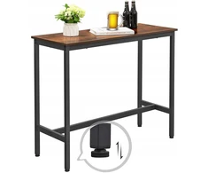 Baro stalas siauras 100x40cm industrial loft