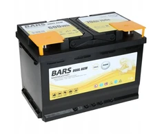 Bars Dual Purpose Agm Deep Cycle akumuliatorius 70ah 760a 600wh L3 P+ - 20 kg