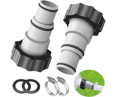 Baseino adapteris A, 2 vnt. baseino žarnos adapteris su vidiniu sriegiu, žarnos adapteris siurbliui
