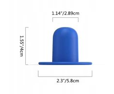 Baseino išleidimo angos dangteliai Intex Pvc 5 vnt.