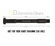 Bbc ašis Trek Road 15x100mm Madone Emonda Domane