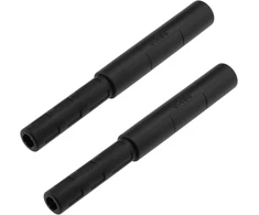 Be In Your Mind golfo klubo prailginimo strypas 127.4 x 15.5 mm, mažo galo išorinis skersmuo 12.5 mm, mažo galo išorinis skersmuo 7.4 mm, anglies pluošto prailginimo strypų rinkinys, 2 vnt.