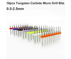 Be-tool 10 vnt. 1.2mm volframo karbido mikro pcb grąžtai 1/8" kotu, skirti pcb juvelyrikai cnc minkštiems metalams slėgio grandinės graviravimo įrankiui