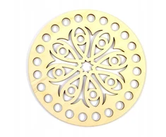 Beadalon Create Zone dugnelis nertam krepšiui 14cm skylė 10mm