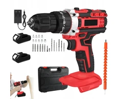 Beast Akumuliatorinis gręžtuvas-suktuvas 18v 2xaku 2-pavarų +