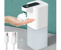 Bedee Usb C įkraunamas putų muilo dozatorius, automatinis, bekontaktis