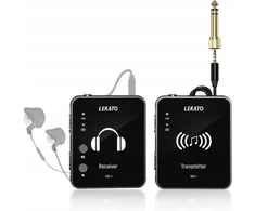 Belaidė audio perdavimo sistema gitara-ausinės Lekato Ms-1 2.4g