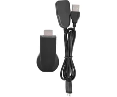 Ausinės Belaidis ekrano siųstuvas, Wifi 1080p Hdmi ekrano imtuvas, Wifi srautinio vaizdo imtuvo palaikymas Miracast Dlna, telefono, planšetinio kompiuterio, nešiojamojo kompiuterio atspindžio palaikymas į Hdtv, nereikia programėlių
