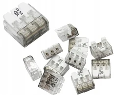 Bemko instaliacinė greitoji jungtis lanksčiam laidui 3x4mm 10vnt