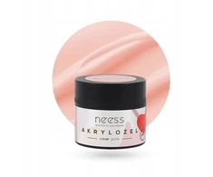 Benecos Statybinis ir nago plokštelę prailginantis akrilogelis Cover Rožinė Hema Free 15 g Neess
