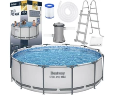 Bestway karkasinis baseinas 366x100cm 9in1 56418