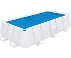 Bestway polietileninis saulinis brezentas 380 x 180 cm mėlynas kvadratas