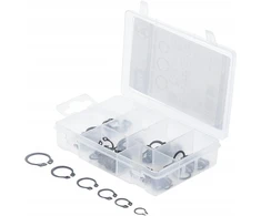 Bgs Technic Bgs 88168, Seegerio saugiklių rinkinys (atstumo žiedas) | Ø 8 - 19 mm