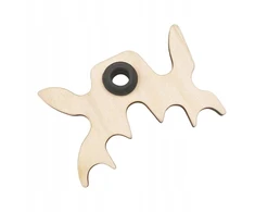Biliardo lazda Bridge Head Nešiojama biliardo lazda Wood Deer 10x6,6cm