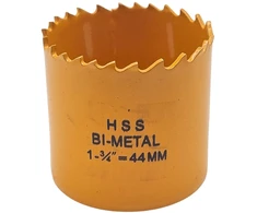 Bimetalinė karūnėlė freza 44mm metalui, medžiui bi-metal Nomi