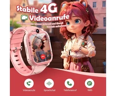 Blackview vaikiškas išmanusis laikrodis su sim kortelės lizdu, lbs + wifi + gps sekiklis, laikrodis su 4g funkcijomis, sos pagalbos skambutis, telefono skambučiai, vaizdo skambučiai, balso pokalbiai, sms, mokyklos režimas, vaikiškas laikrodis