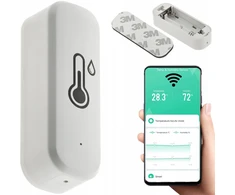 Blow Modelis 2025 Termometras Drėgmės ir temperatūros jutiklis Wifi Tuya Smart Home Alexa