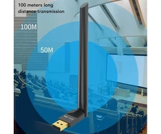 Bluetooth 5.3 adapteris, didelio nuotolio usb bluetooth adapteris, usb bluetooth dongle, belaidis bluetooth siųstuvas-imtuvas, skirtas 8.1 10 11