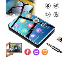 Ausinės Bluetooth mp3, mp4 grotuvas muzikos srautiniam perdavimui, dovana