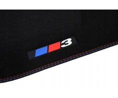 Bmw 3 e90 e91 guminiai kilimėliai premium veliūras