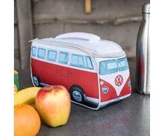 Board Masters - vw collection - volkswagen t1 bulli autobuso priešpiečių krepšys kosmetinė (raudona/autobuso priekis)