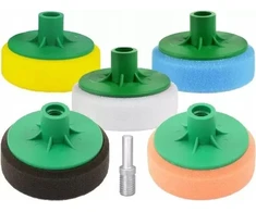 Boll poliravimo kempinės mini 5 vnt. 80mm + adapteris M14