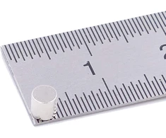 Brudazon 25 mini diskiniai magnetai 3 x 3 mm N52 stipriausio lygio neodimio magnetai itin stiprūs magnetai modeliavimui, nuotraukoms, lentai, skelbimų lentai, šaldytuvui, rankdarbiams, ypač stiprus magnetinis diskas