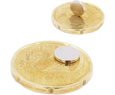 Brudazon 25 mini diskiniai magnetai 7 x 1 mm N52 stipriausio lygio neodimio magnetai itin stiprūs magnetai modelių gamybai, nuotraukoms, lentoms, skelbimų lentoms, šaldytuvams, rankdarbiams, ypač stiprūs diskiniai magnetai