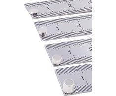 Brudazon 40 mini diskiniai magnetai rinkinys 4 x 1 mm + 4 x 2 mm + 4 x 3 mm + 4 x 4 mm n52 stipriausio lygio neodimio magnetai itin stiprus galios magnetas modelių gamybai amatų magnetinis diskas ypač stiprus