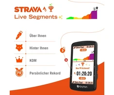 Bryton Rider S810 Gps dviračio kompiuteris, 3.5" lietimui jautrus ekranas, 50h baterija