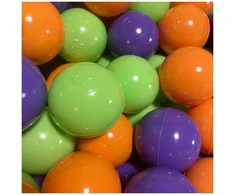 Bubblehuggle kamuoliukai sausam baseinui, 100 vnt. (6 cm)